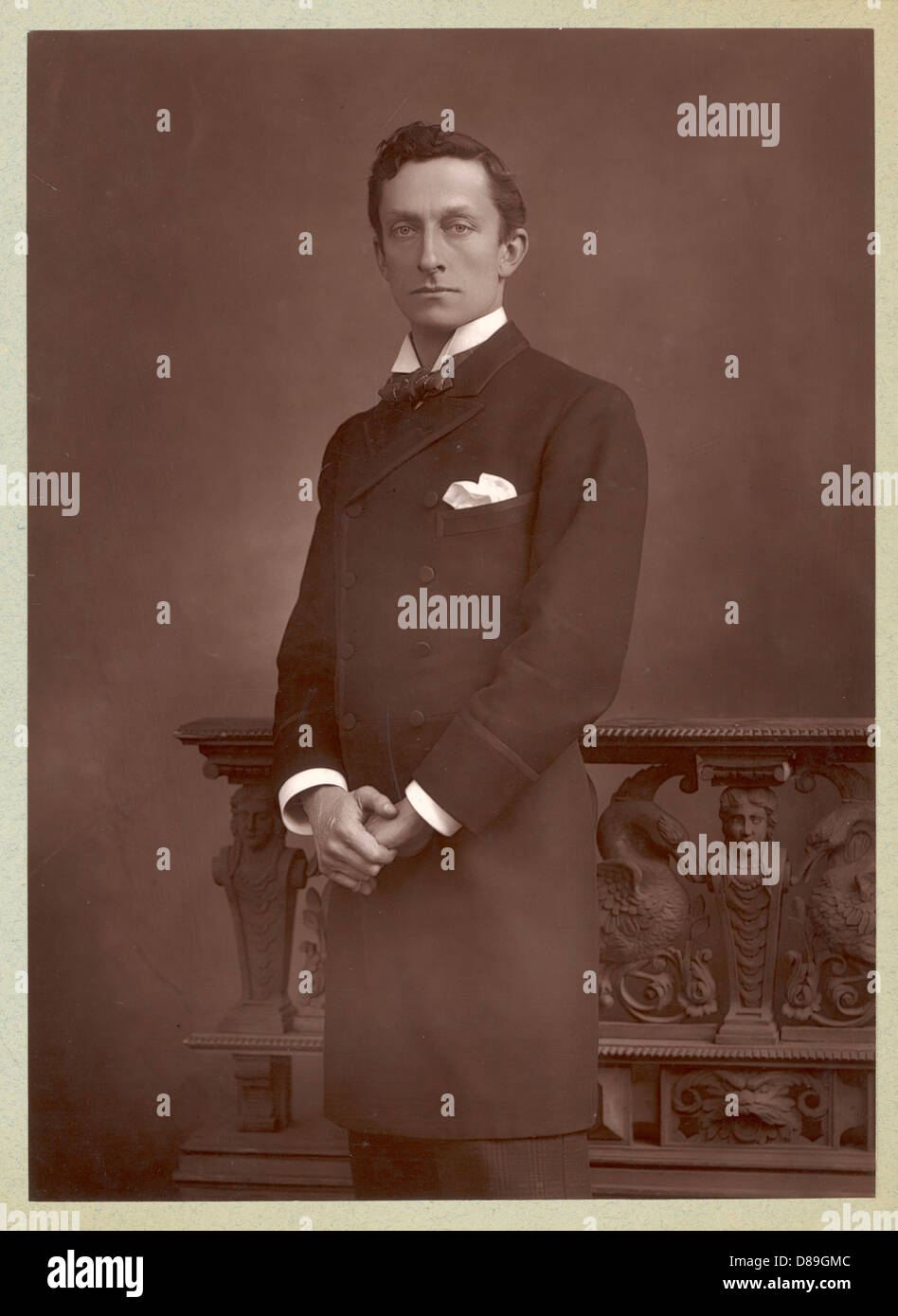 Frock Coat Photo 1890 Stock Photo