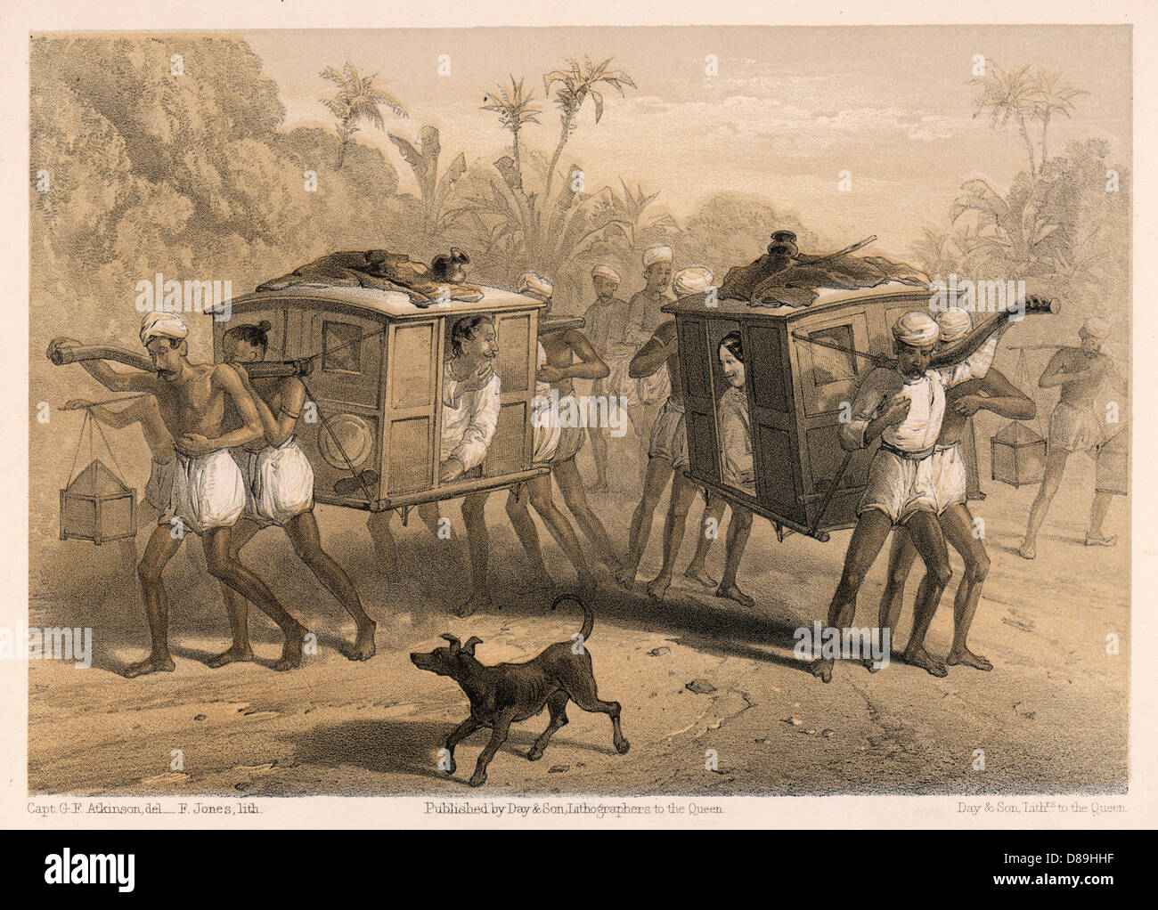 Palanquin history hires stock photography and images Alamy