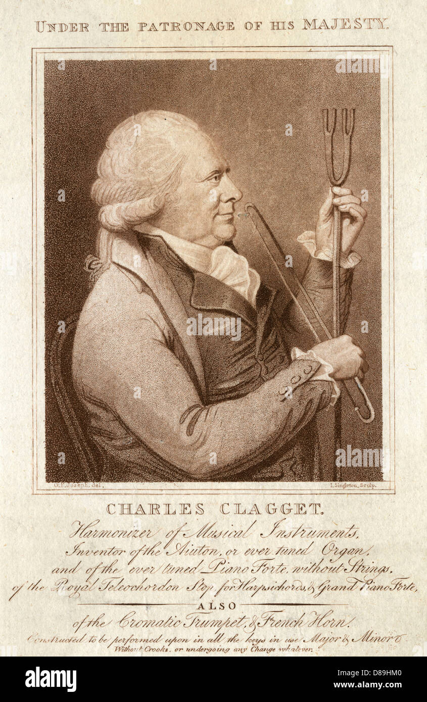 CHARLES CLAGGET Stock Photo