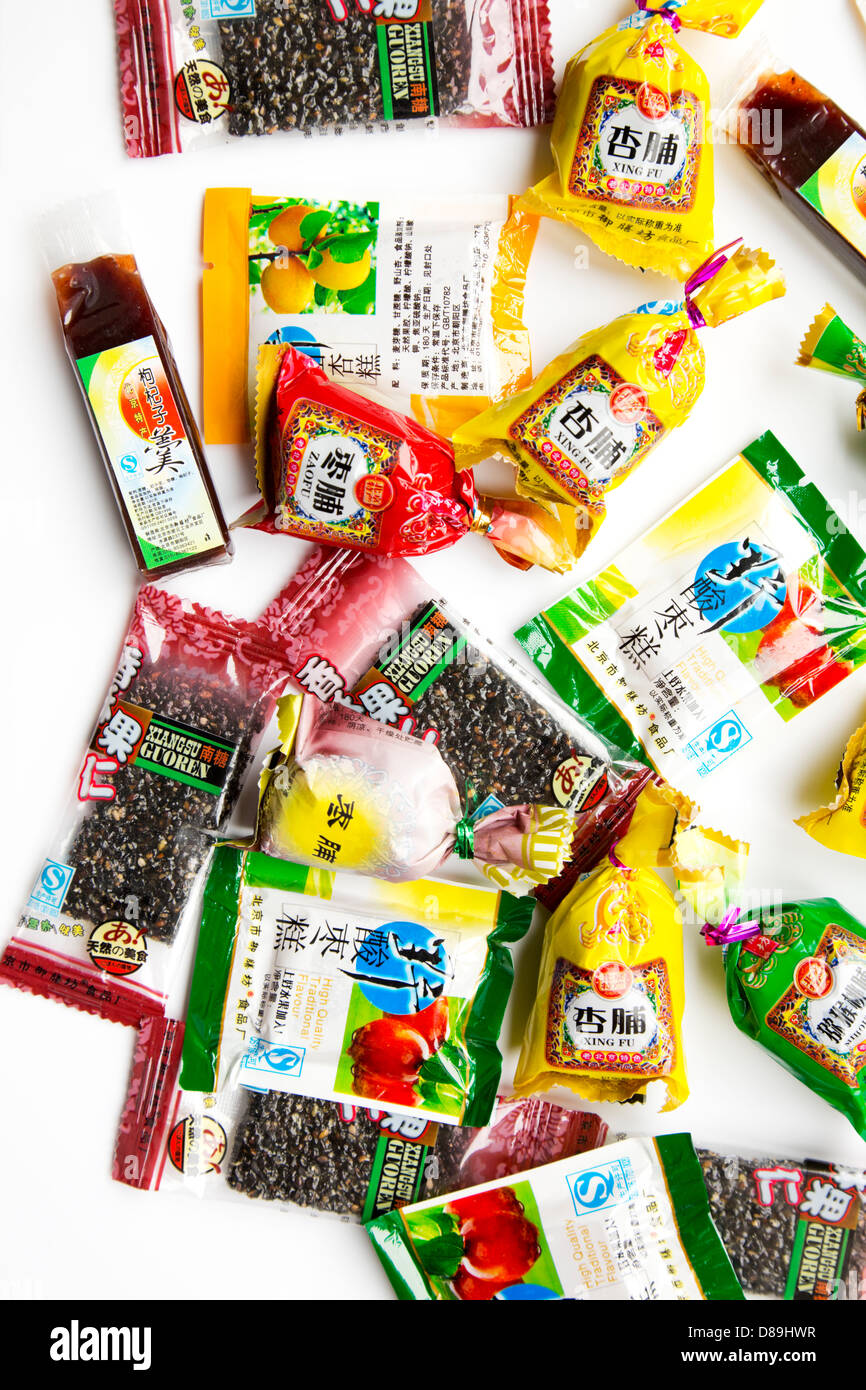 Chinese sweets hi res stock photography and images alamy