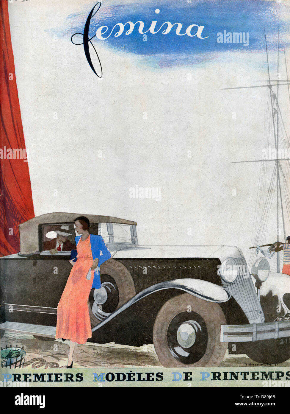 Cover design, Femina magazine Stock Photo