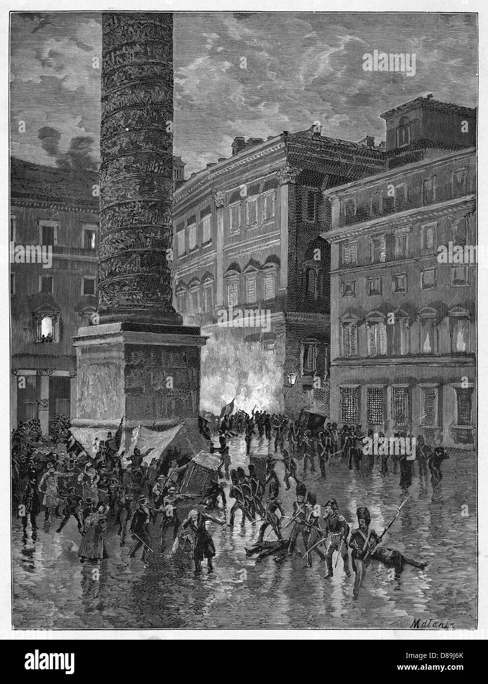 INSURRECTION IN ROME Stock Photo Alamy