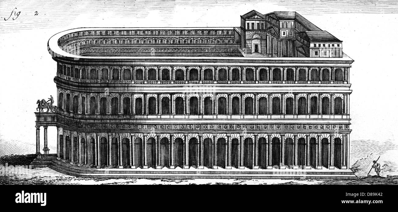 ROME/ MARCELLUS THEATRE Stock Photo Alamy