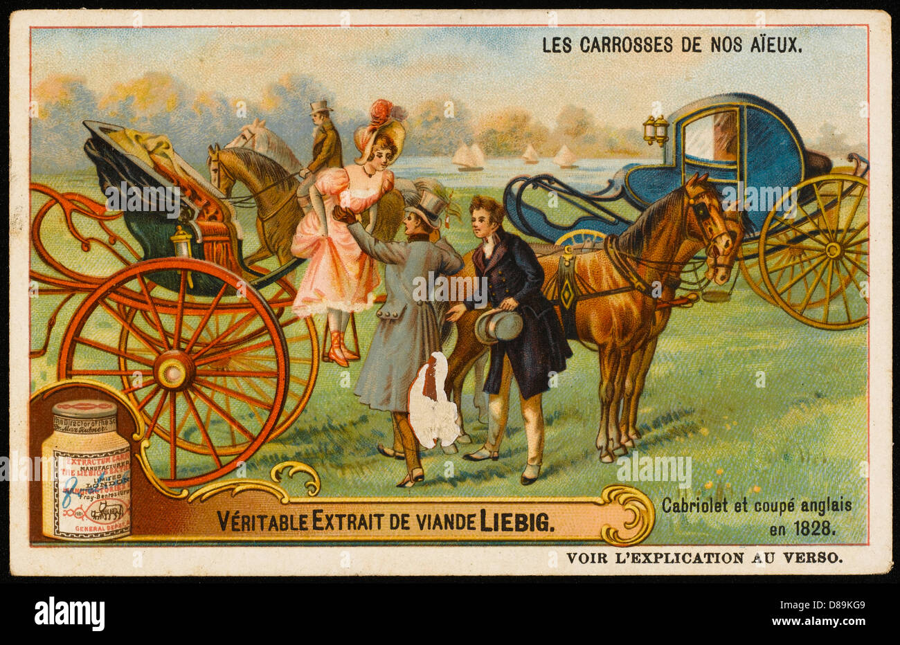 English Carriages 1820s Stock Photo Alamy