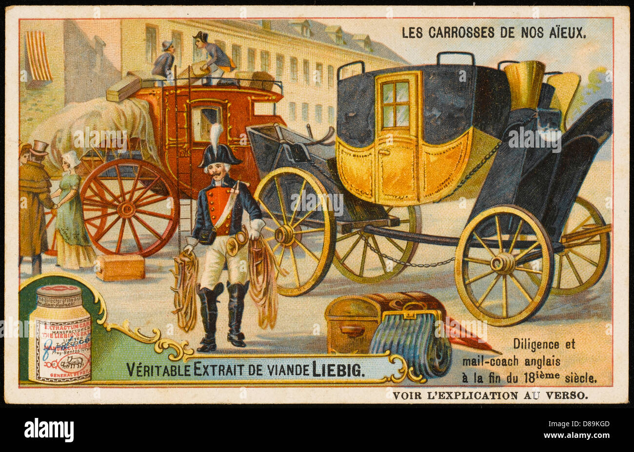 English Mail Coach Stock Photo Alamy