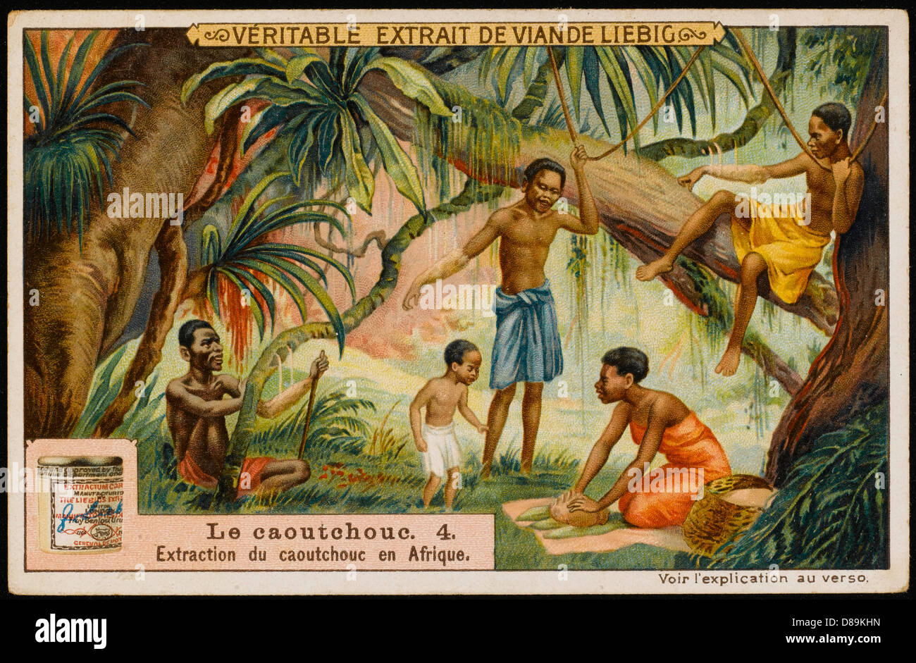 Rubber In Africa Stock Photo Alamy