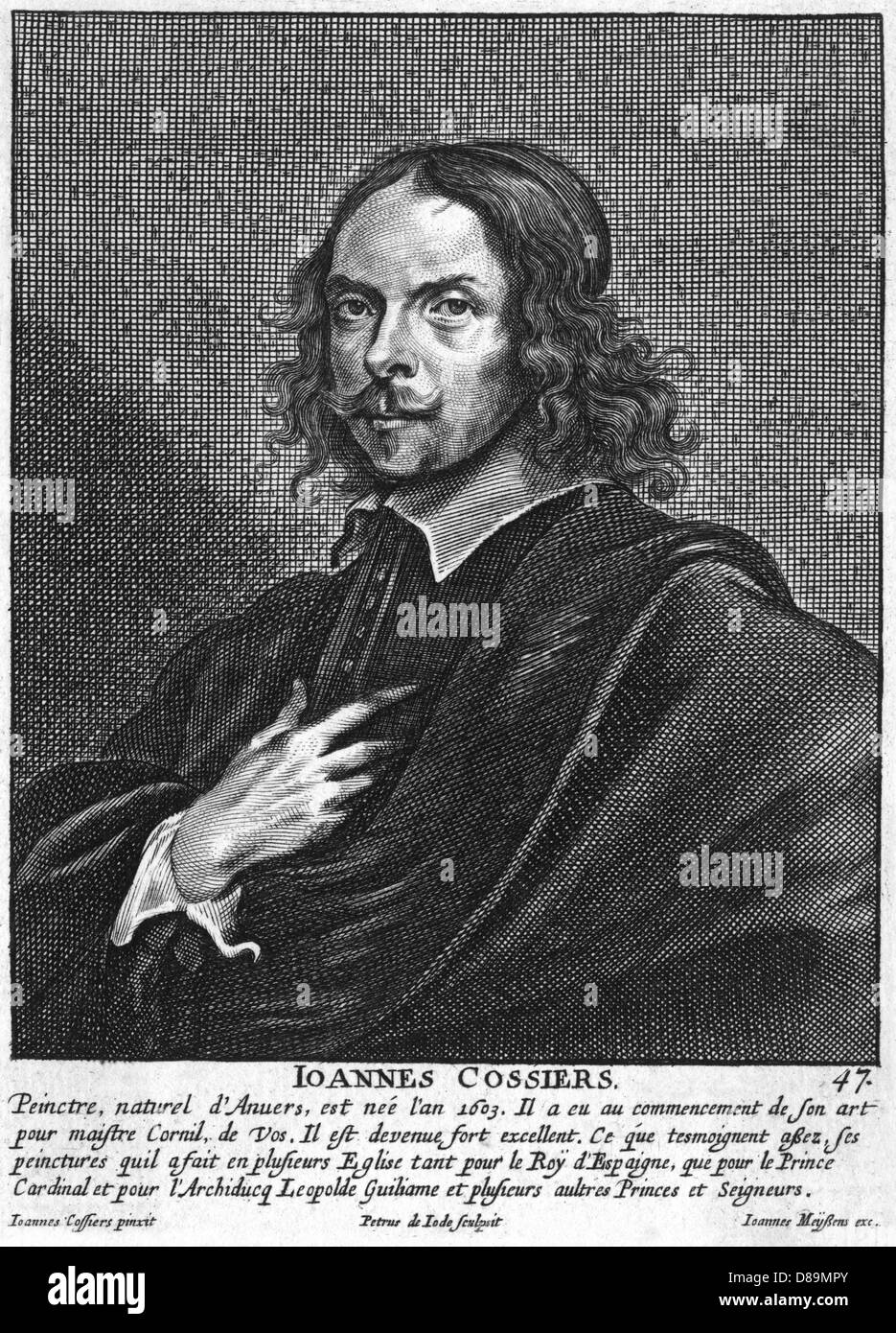 Jan Cossiers Artist Stock Photo Alamy