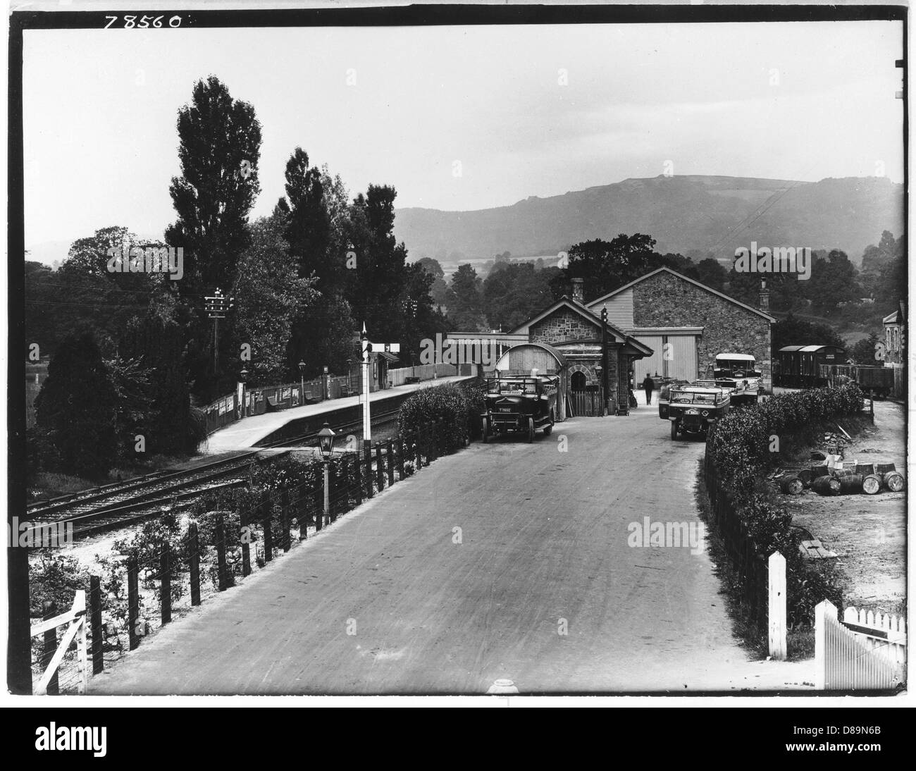 Bovey Tracey Station Stock Photo Alamy