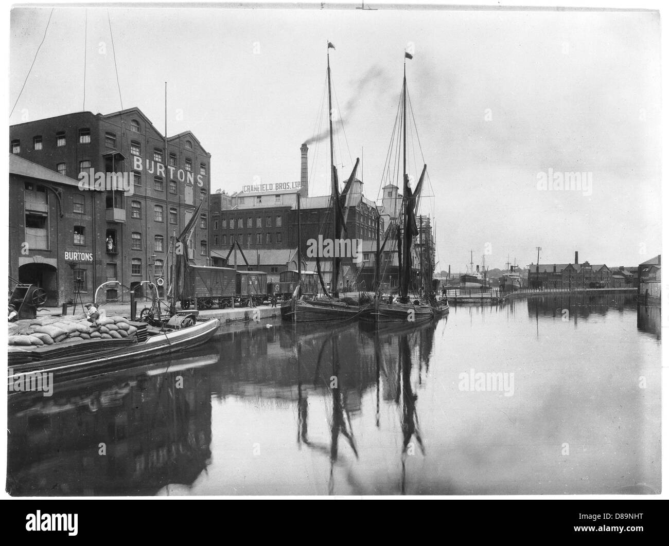 Ipswich 1921 Stock Photo