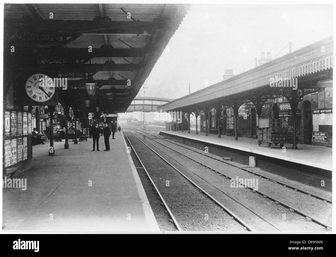 NEWARK STATION - 1907 Stock Photo