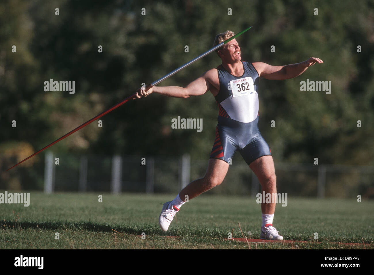 Olympics Javelin Thrower High Resolution Stock Photography and Images
