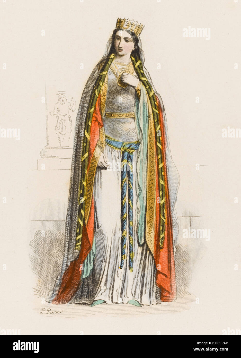 CLOTILDE QUEEN & SAINT Stock Photo Alamy