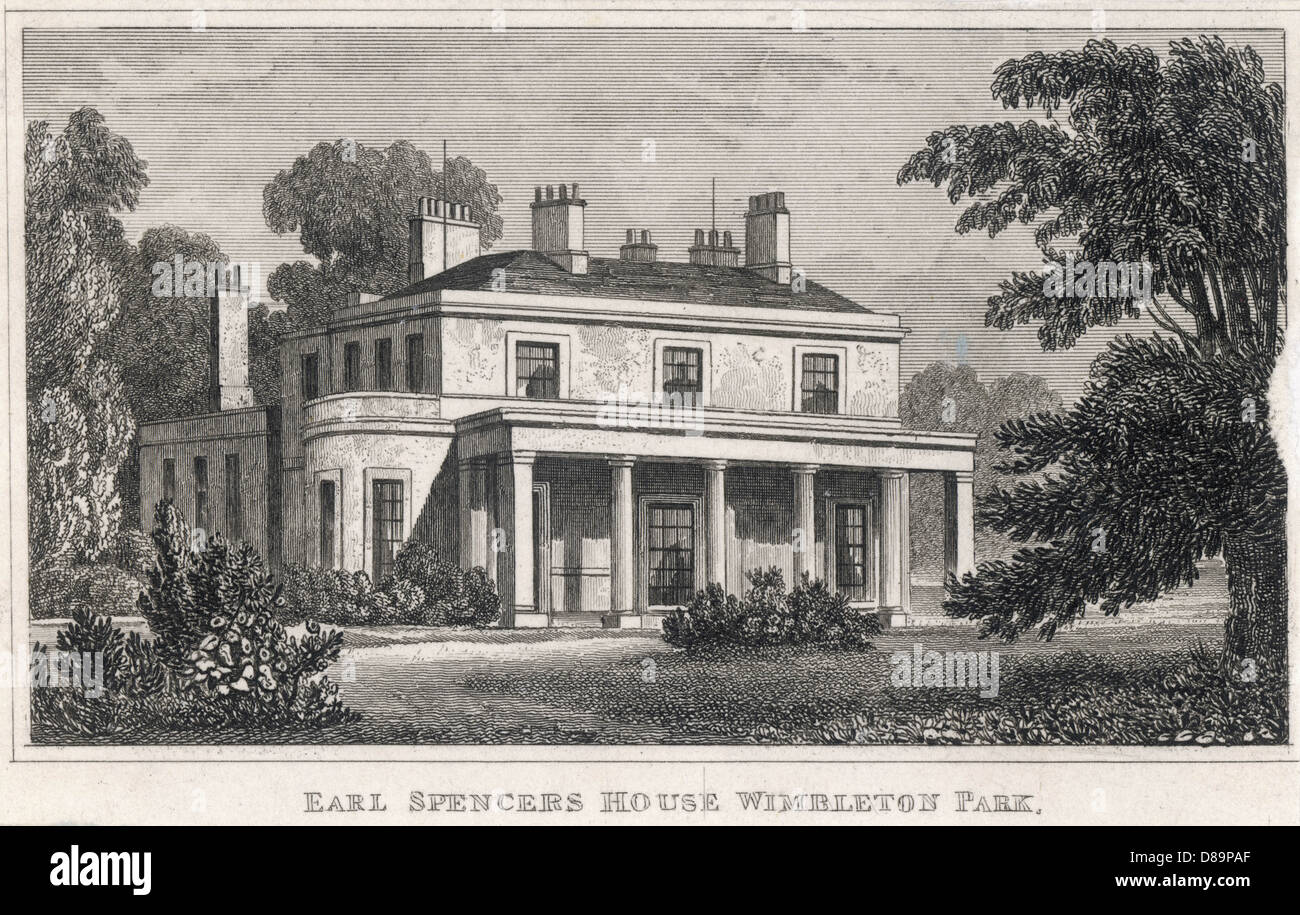 WIMBLEDON PARK HOUSE Stock Photo Alamy