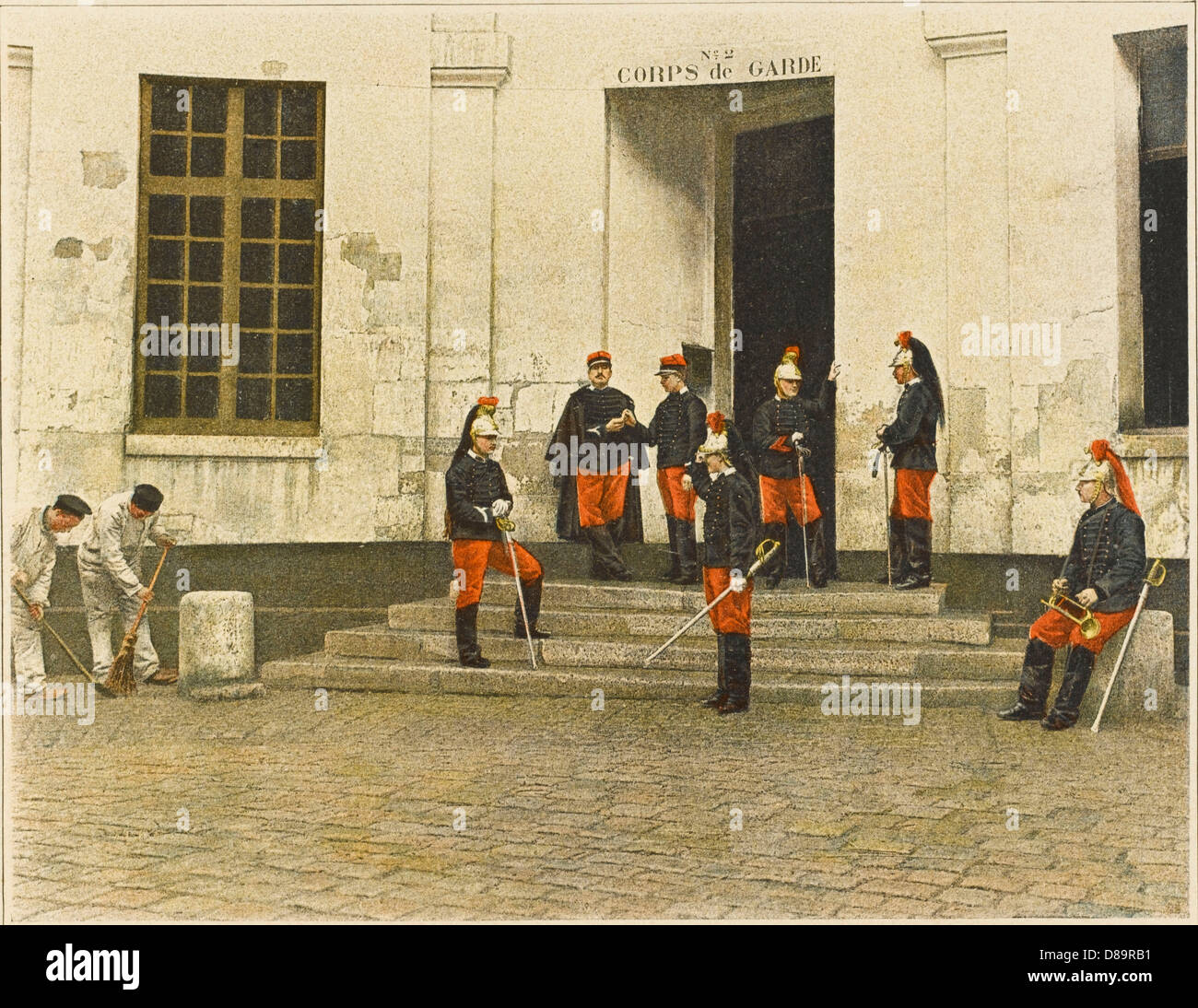 FRENCH CORPS DE GARDE Stock Photo Alamy