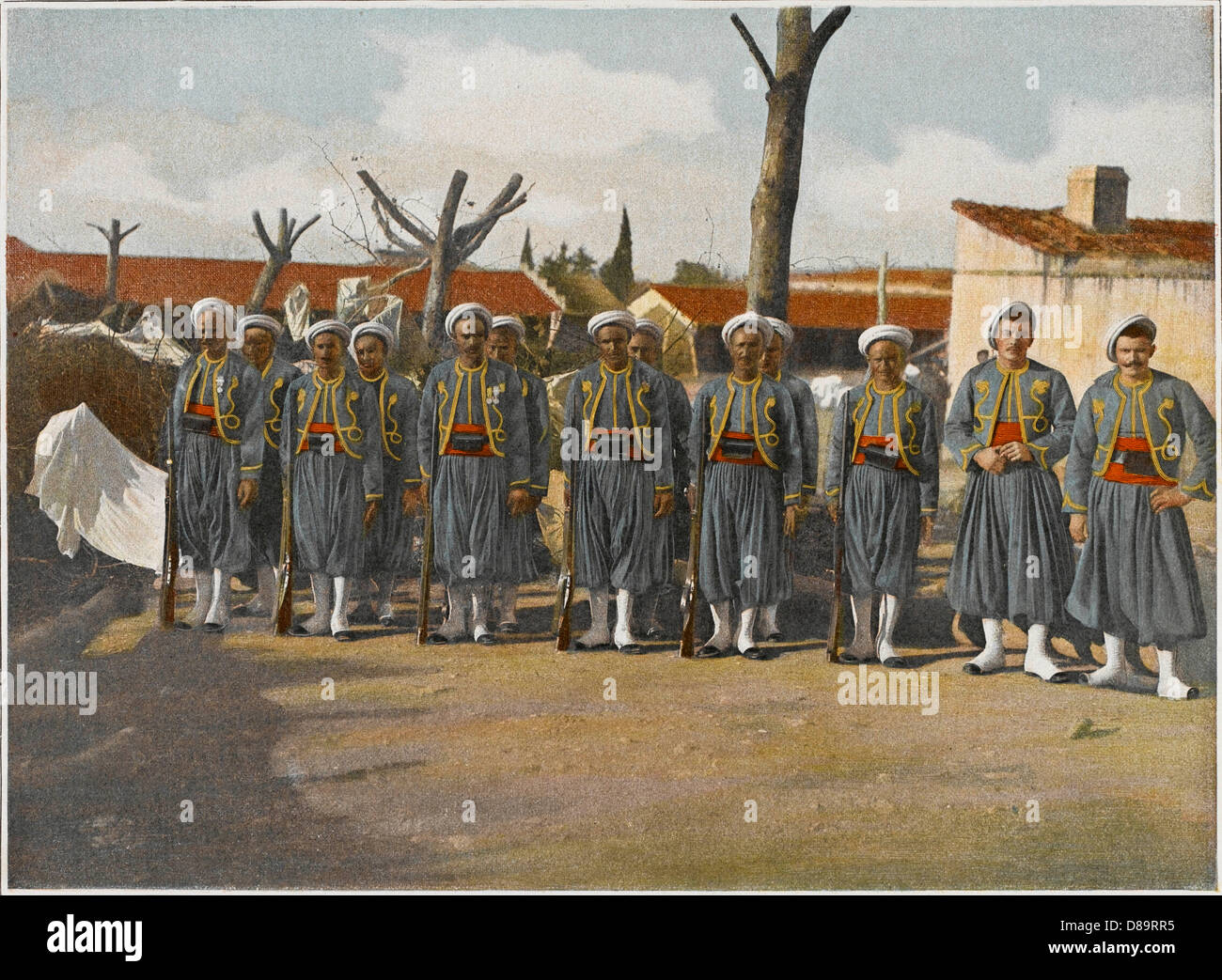 ALGERIAN RECRUITS Stock Photo