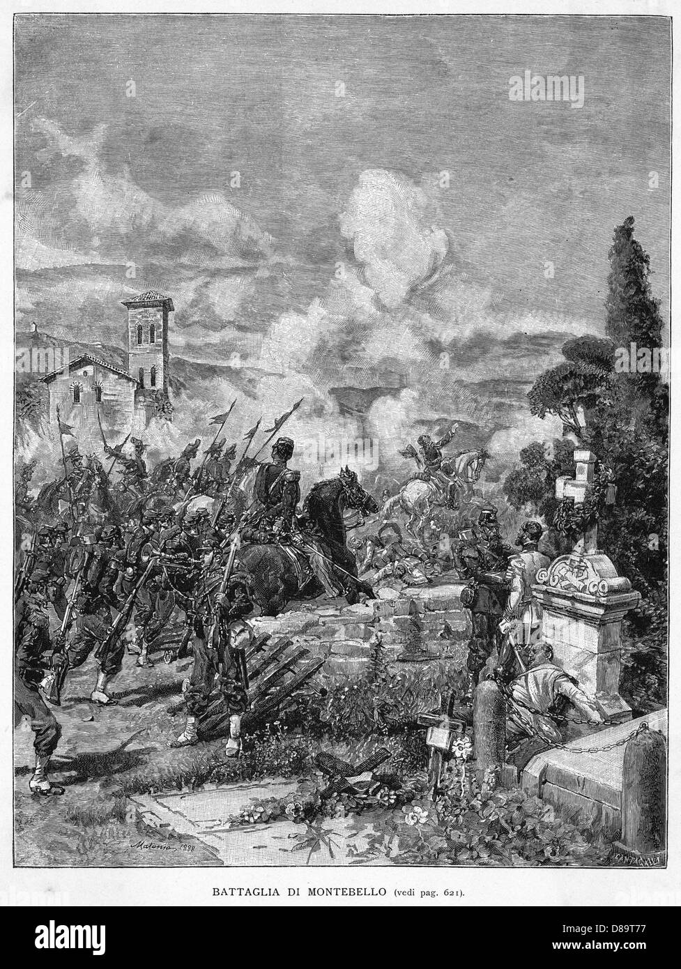 BATTLE OF MONTEBELLO Stock Photo Alamy