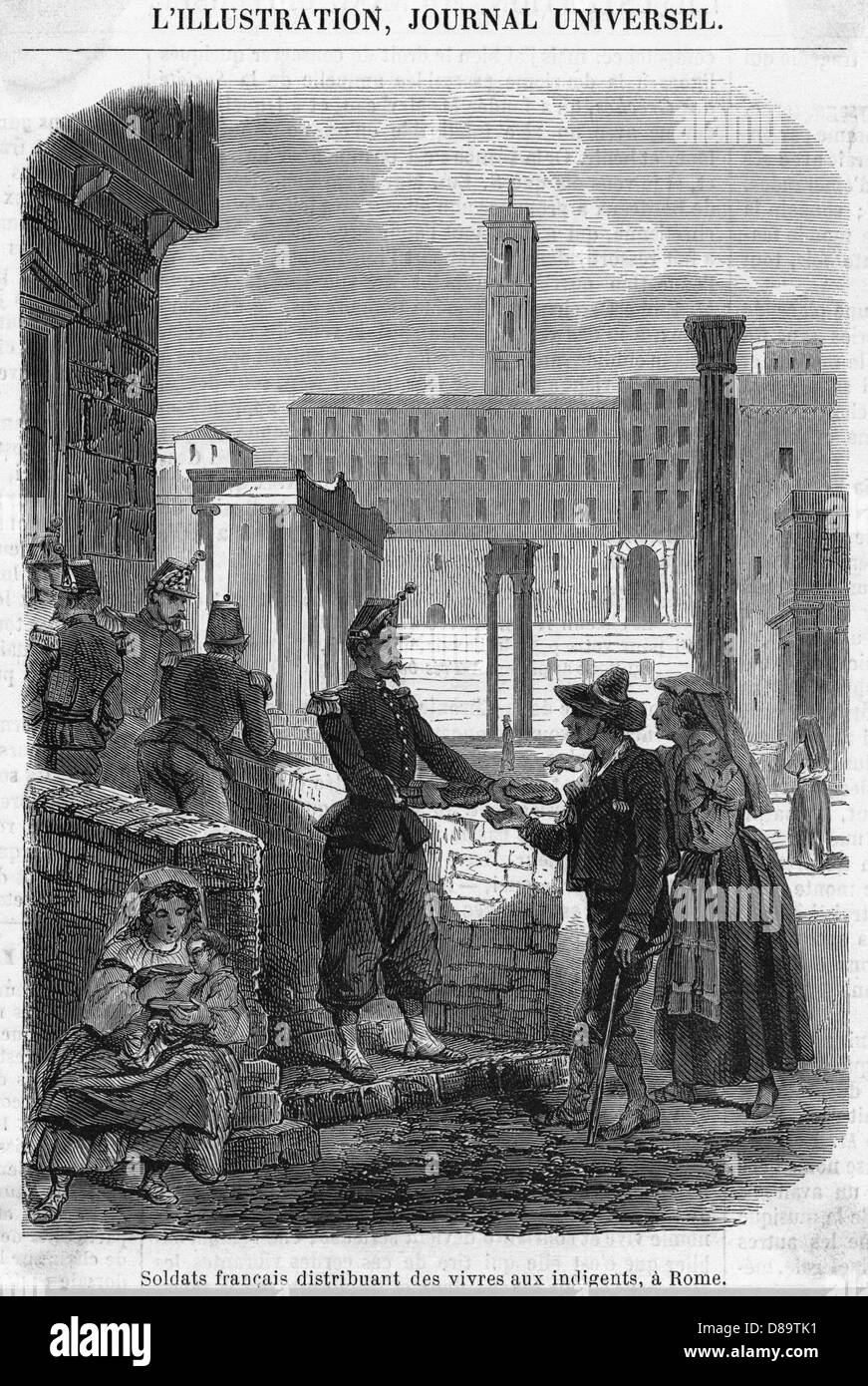 FRENCH HELP ROMANS Stock Photo Alamy