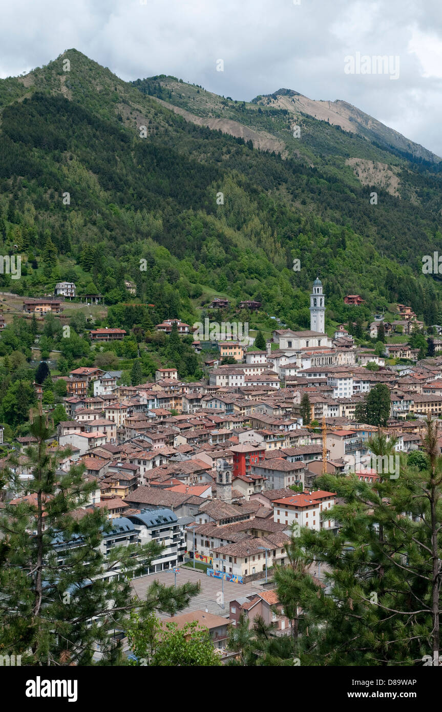 clusone, lombardy, italy Stock Photo Alamy