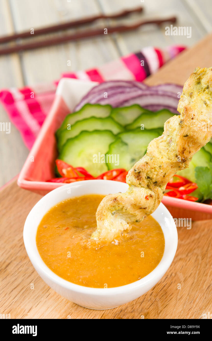 Gai satay hires stock photography and images Alamy