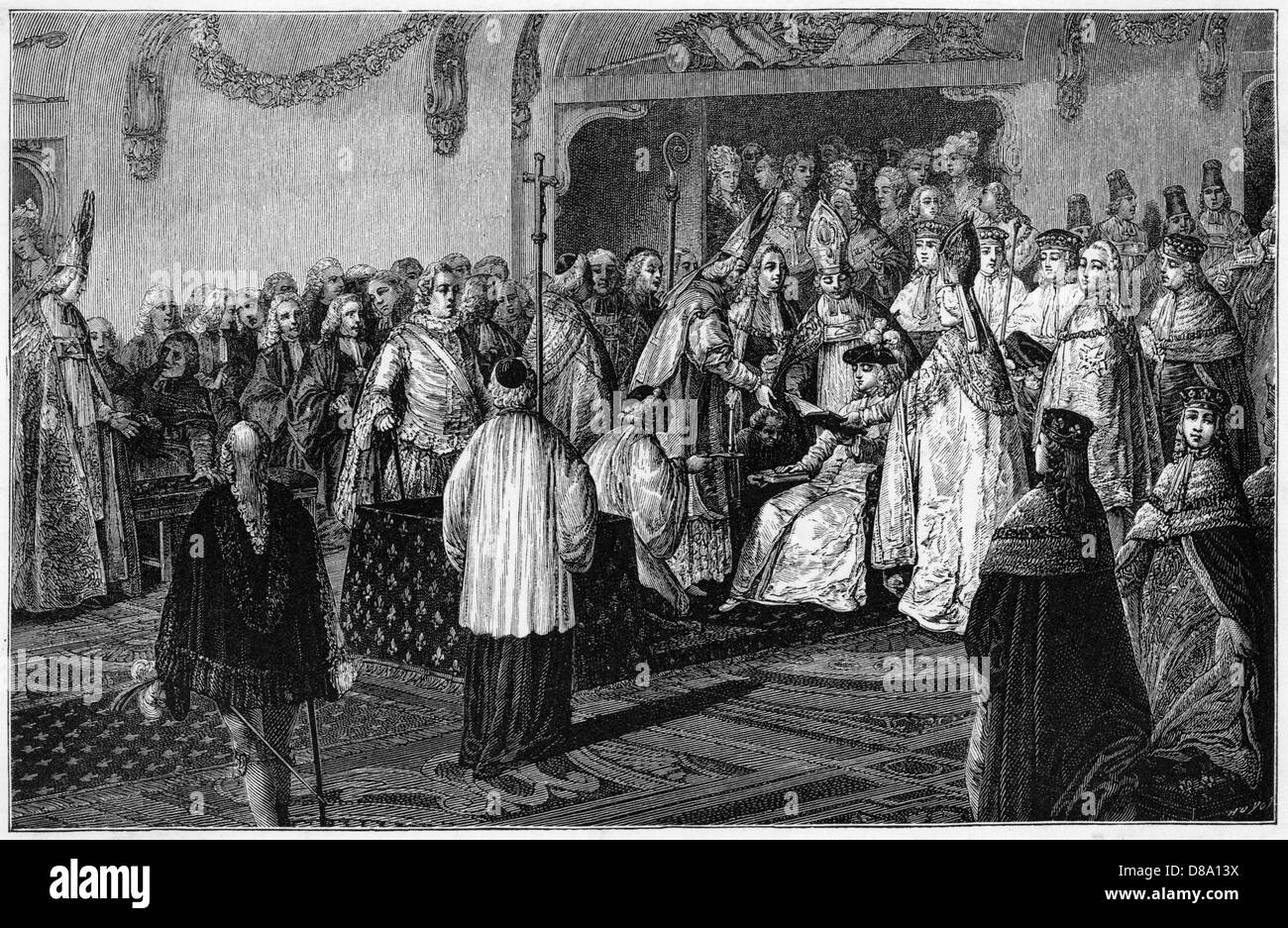 LOUIS XVI CROWNED Stock Photo Alamy