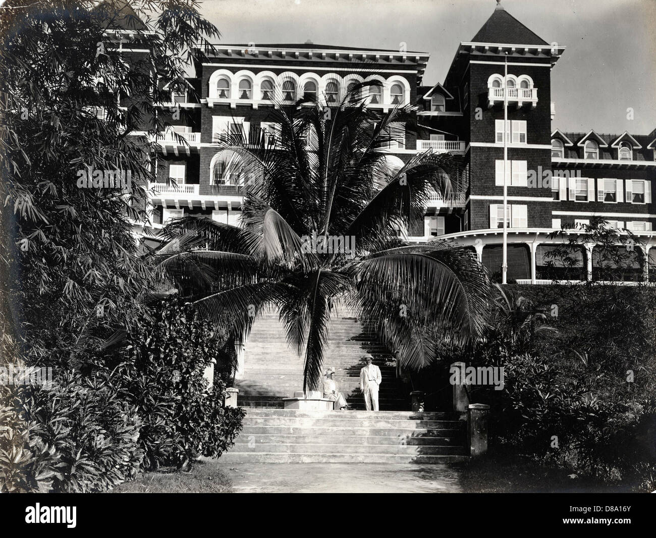 Titchfield Hotel, Port Antonio, Jamaica, ca 1930 Stock Photo