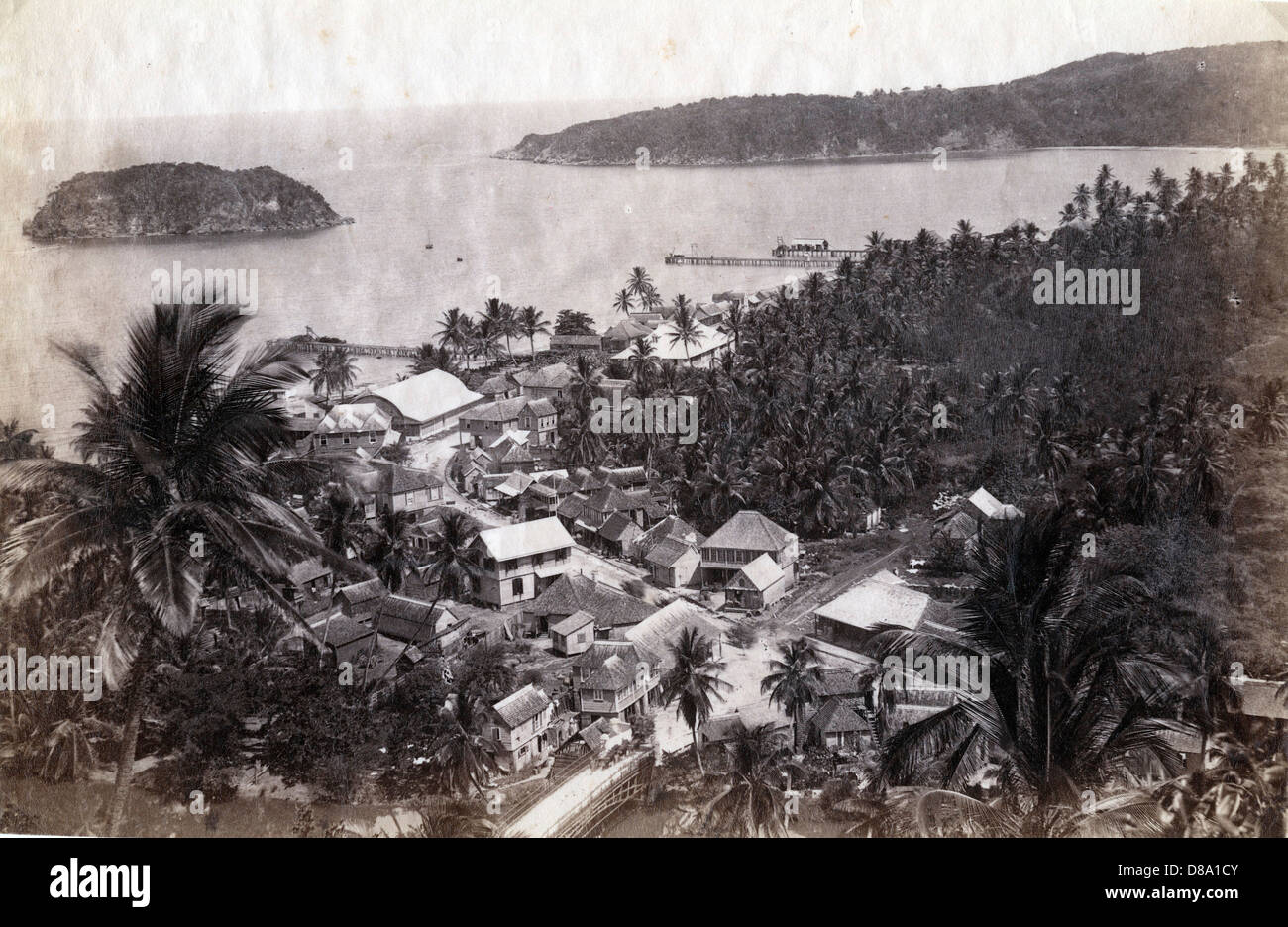 Port Maria, Jamaica, ca 1880 Stock Photo