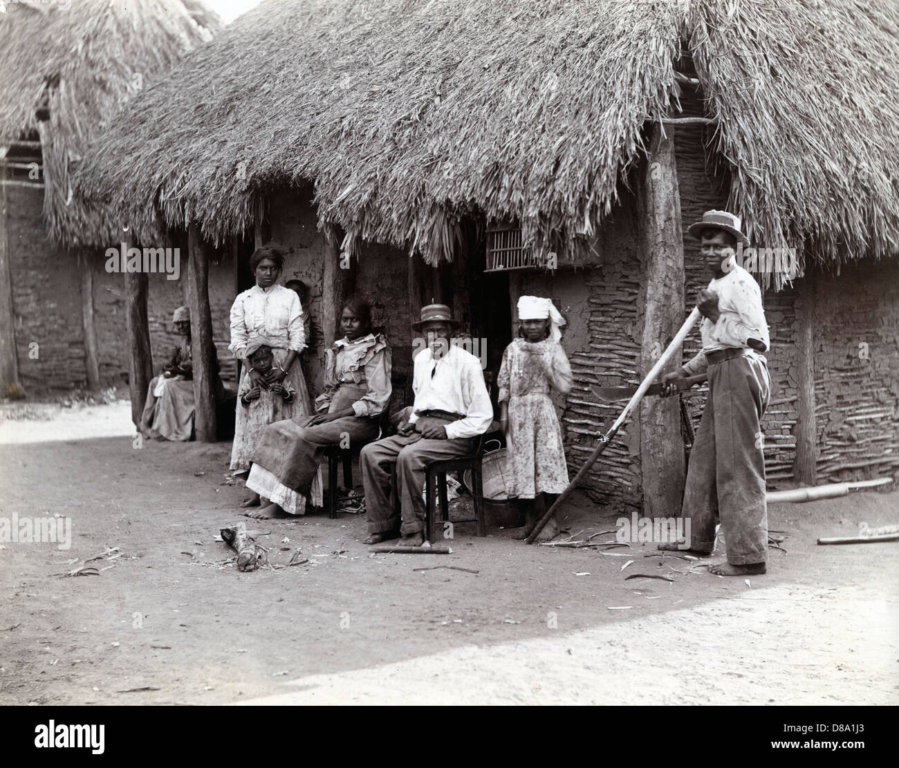 Jamaicans, ca 1890, by J.W.C. Brennan Stock Photo