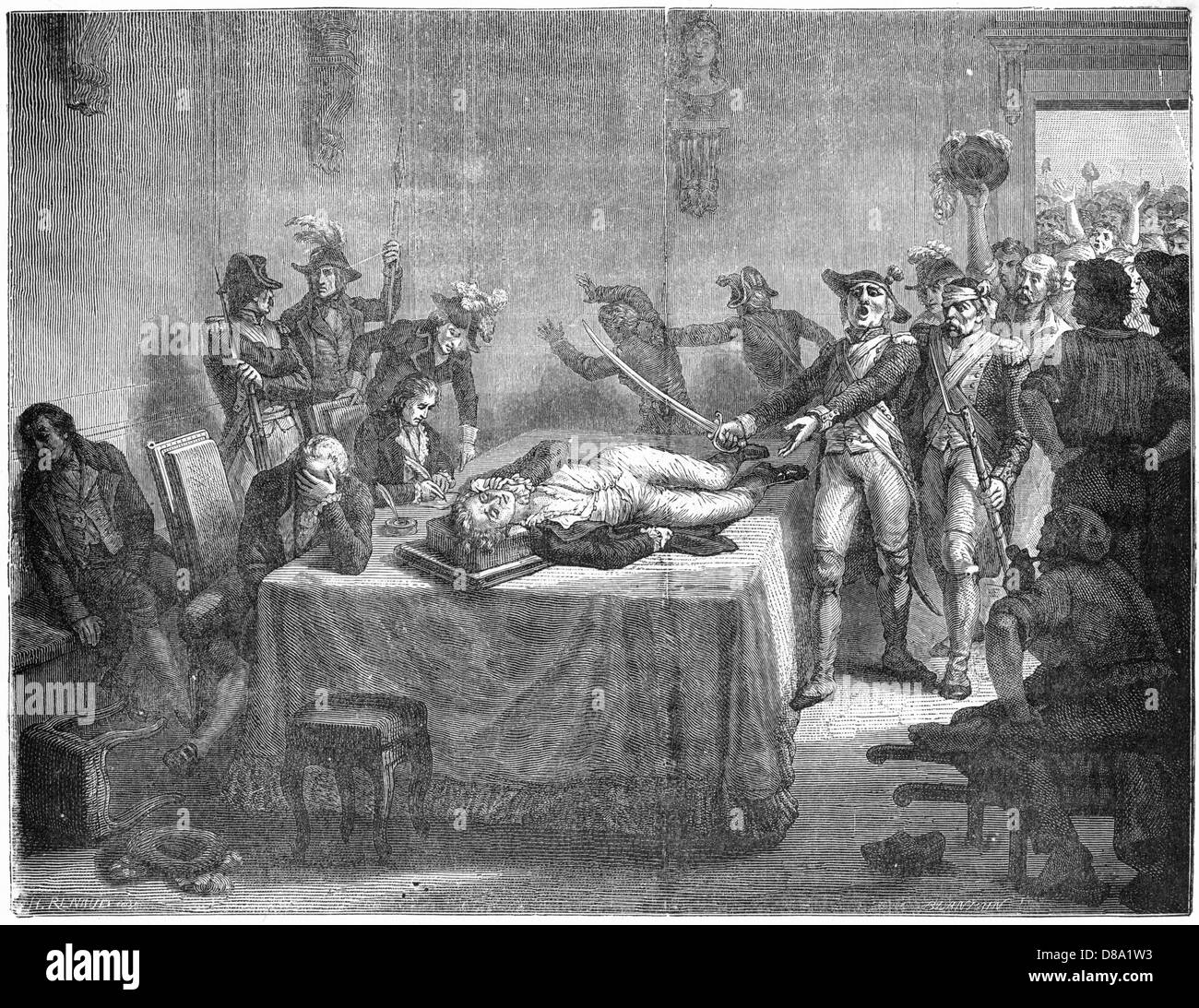 Robespierre wounded hires stock photography and images Alamy