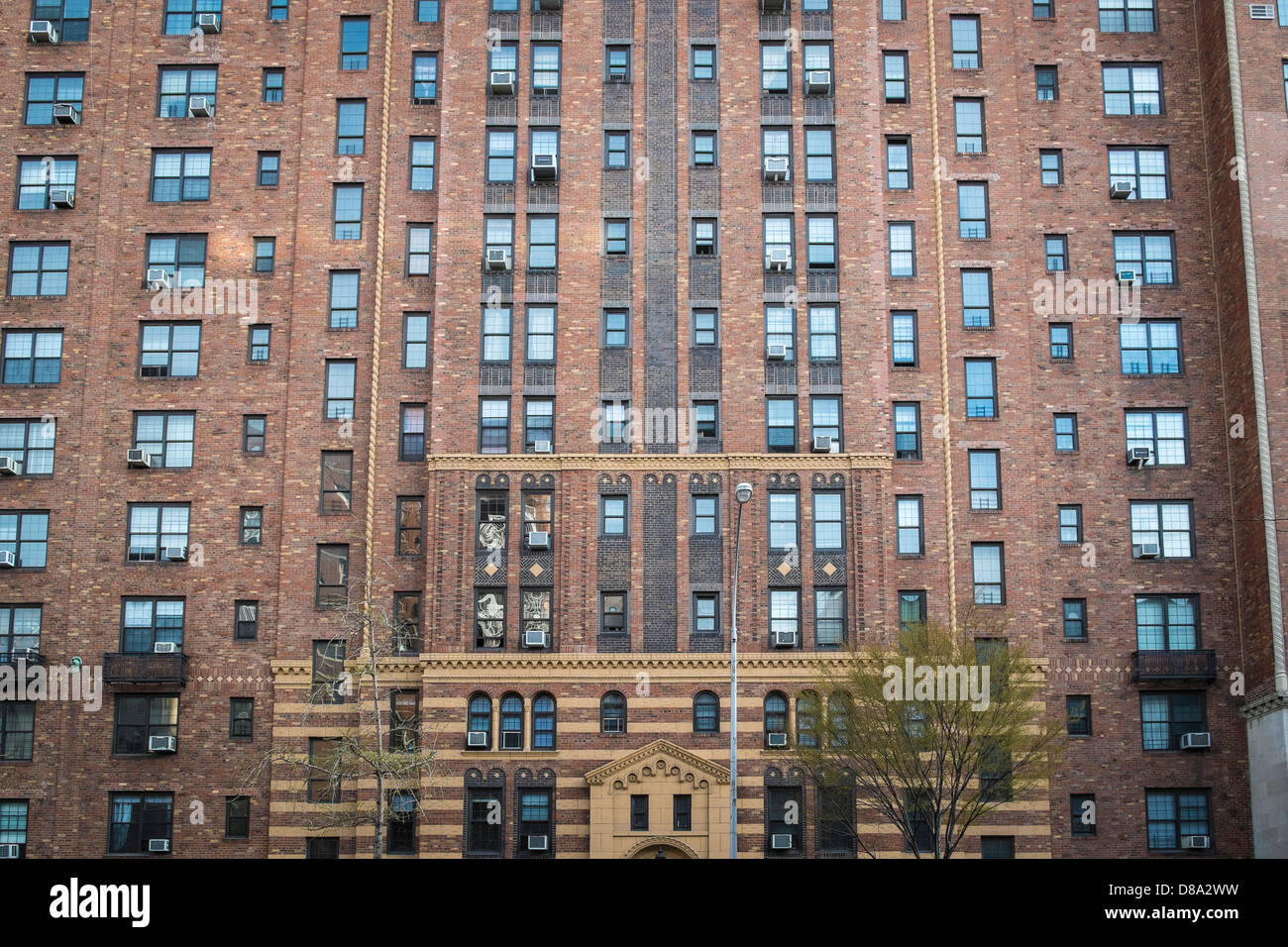 Apartment building in Greenwich Village, Manhattan, New York City Stock
