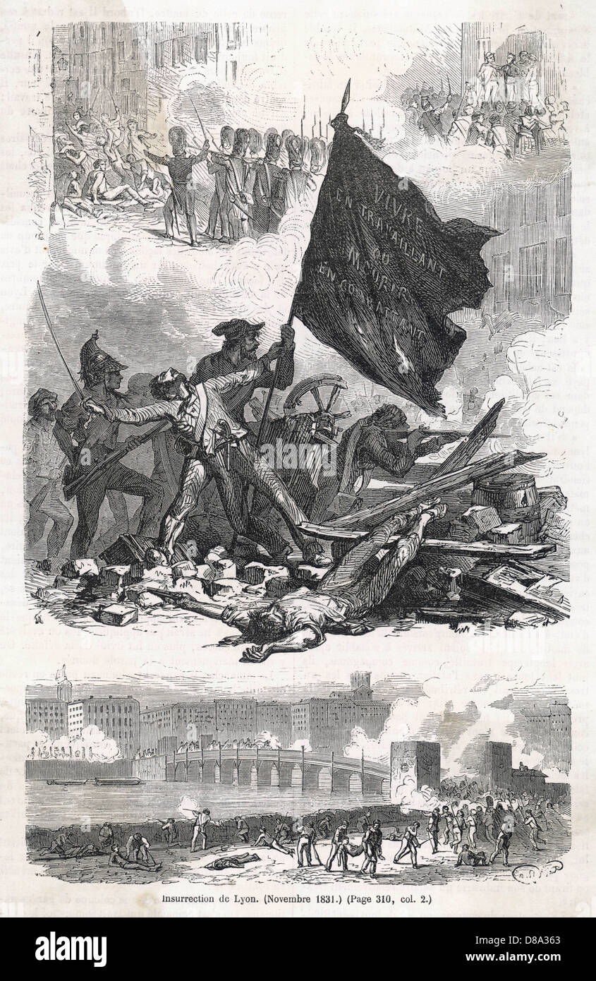 INSURRECTION AT LYON Stock Photo Alamy