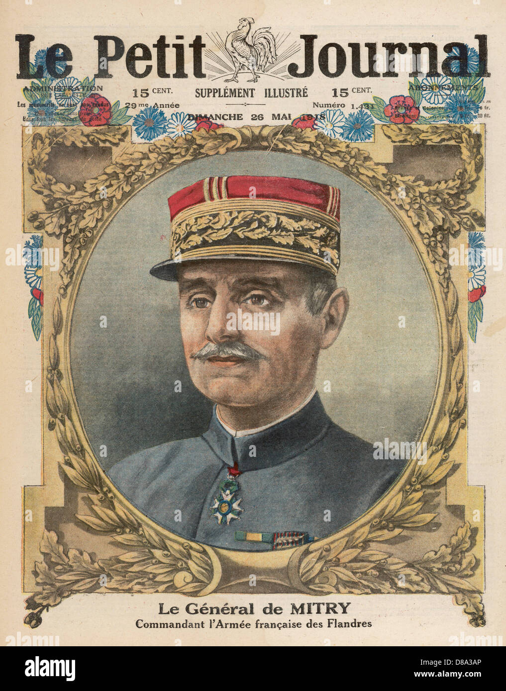 GENERAL DE MITRY Stock Photo Alamy