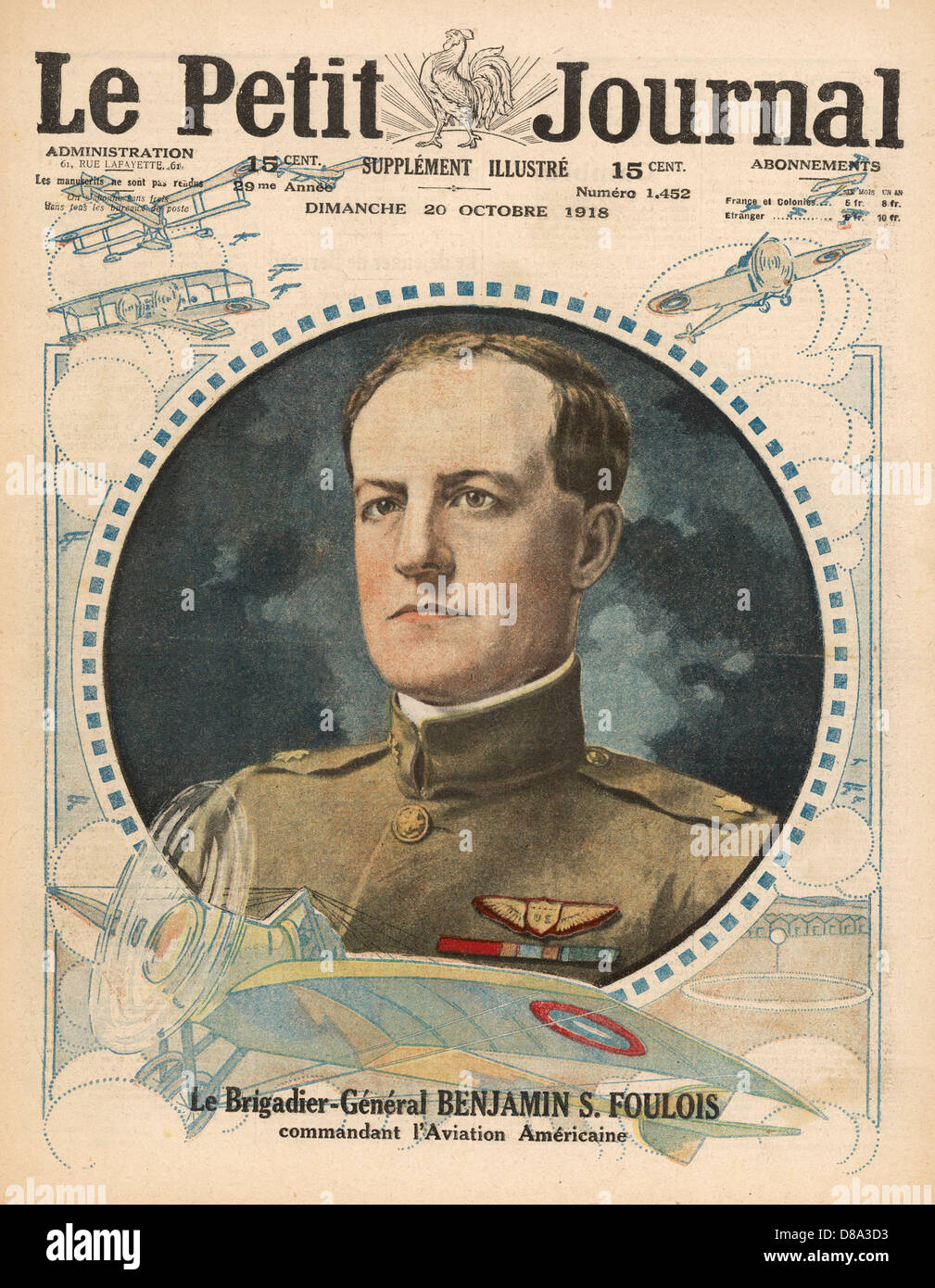 GENERAL BENJAMIN FOULOIS Stock Photo - Alamy