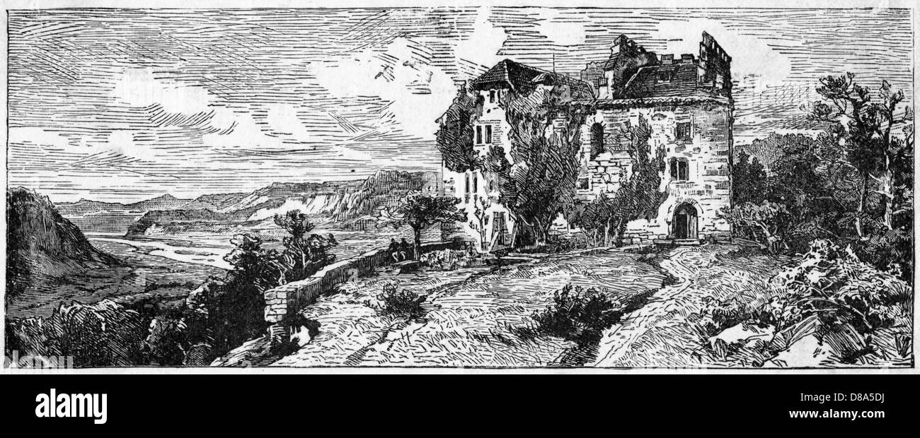HAPSBURG SCHLOSS Stock Photo