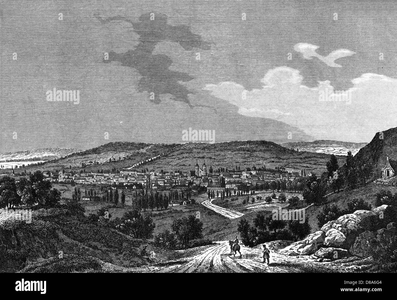 Northern france view Black and White Stock Photos & Images - Alamy
