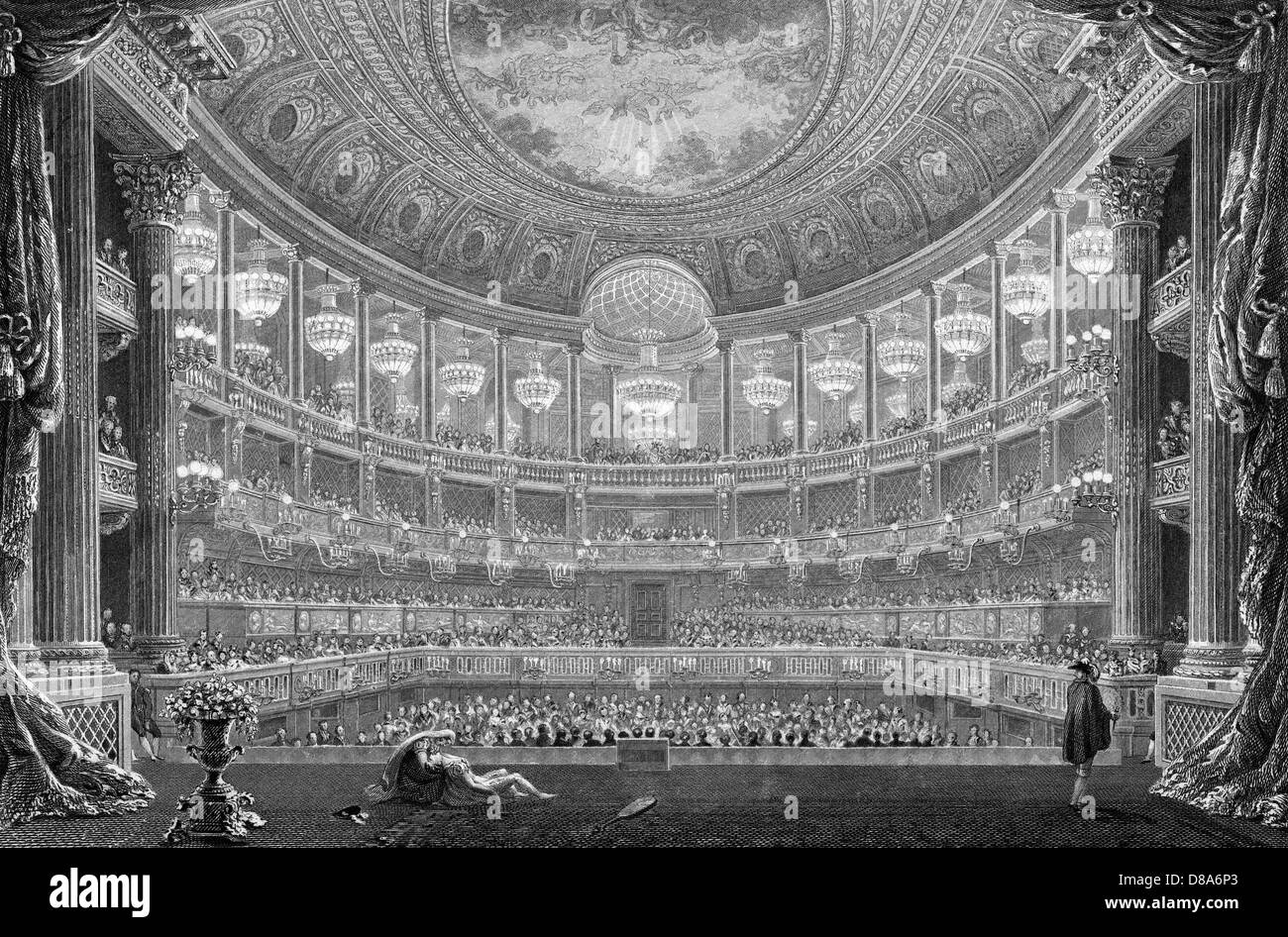 Versailles Theatre Stock Photo Alamy