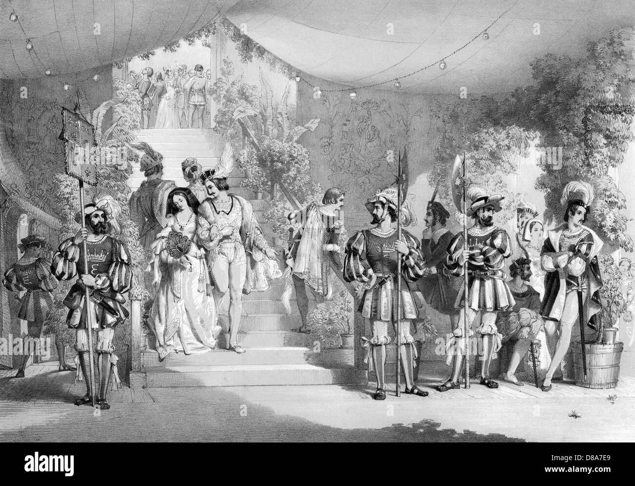 Eglinton Tournament 8 Stock Photo Alamy