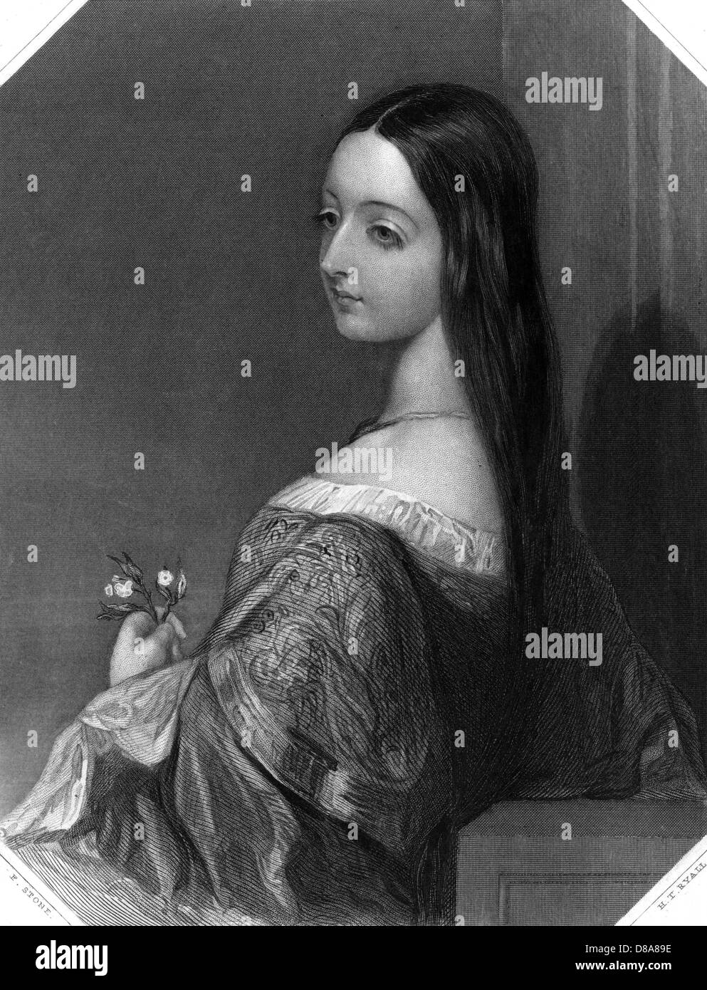 ELEONORA D'ESTE FERRARA Stock Photo