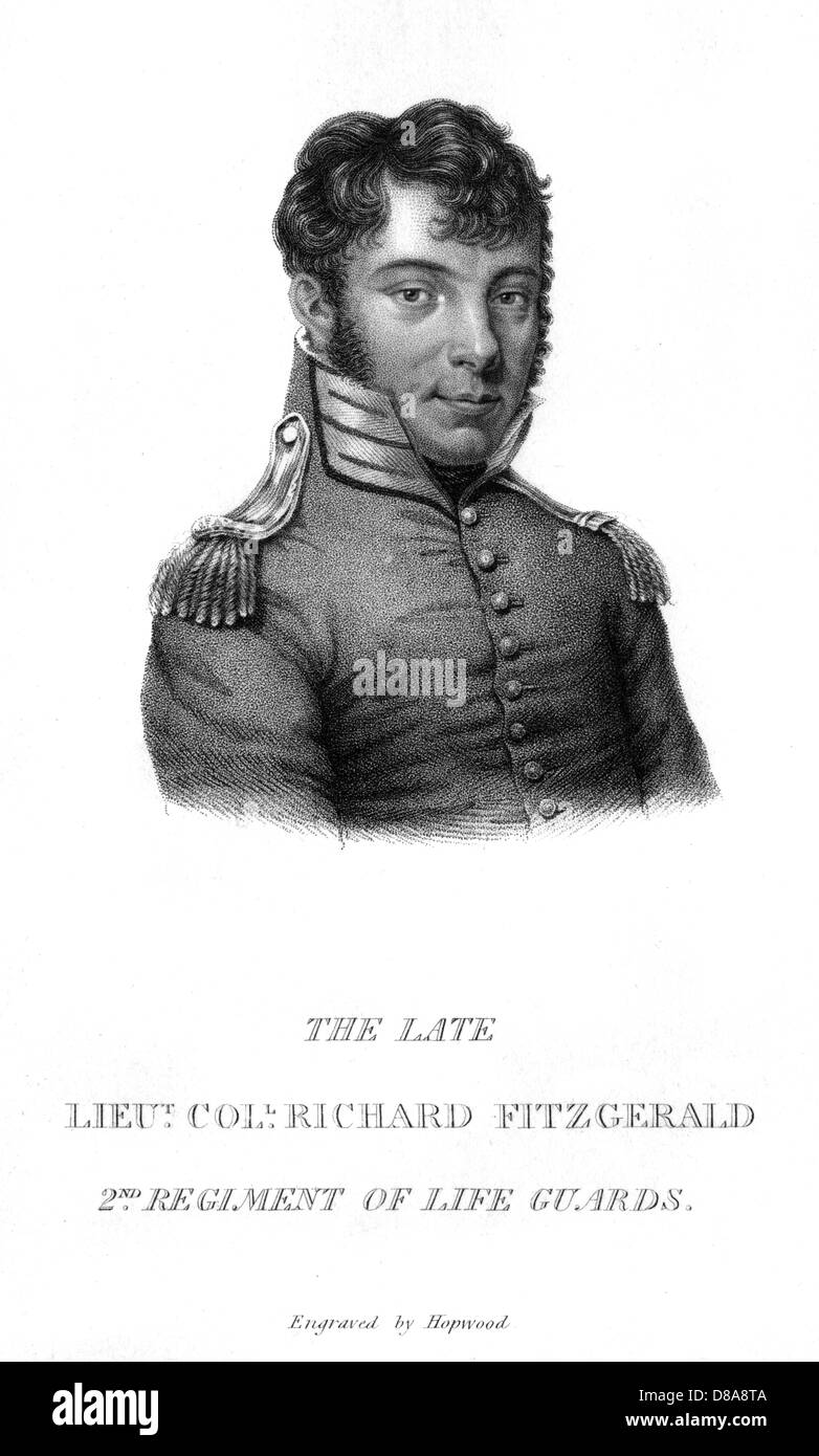 COL. RICHARD FITZGERALD Stock Photo