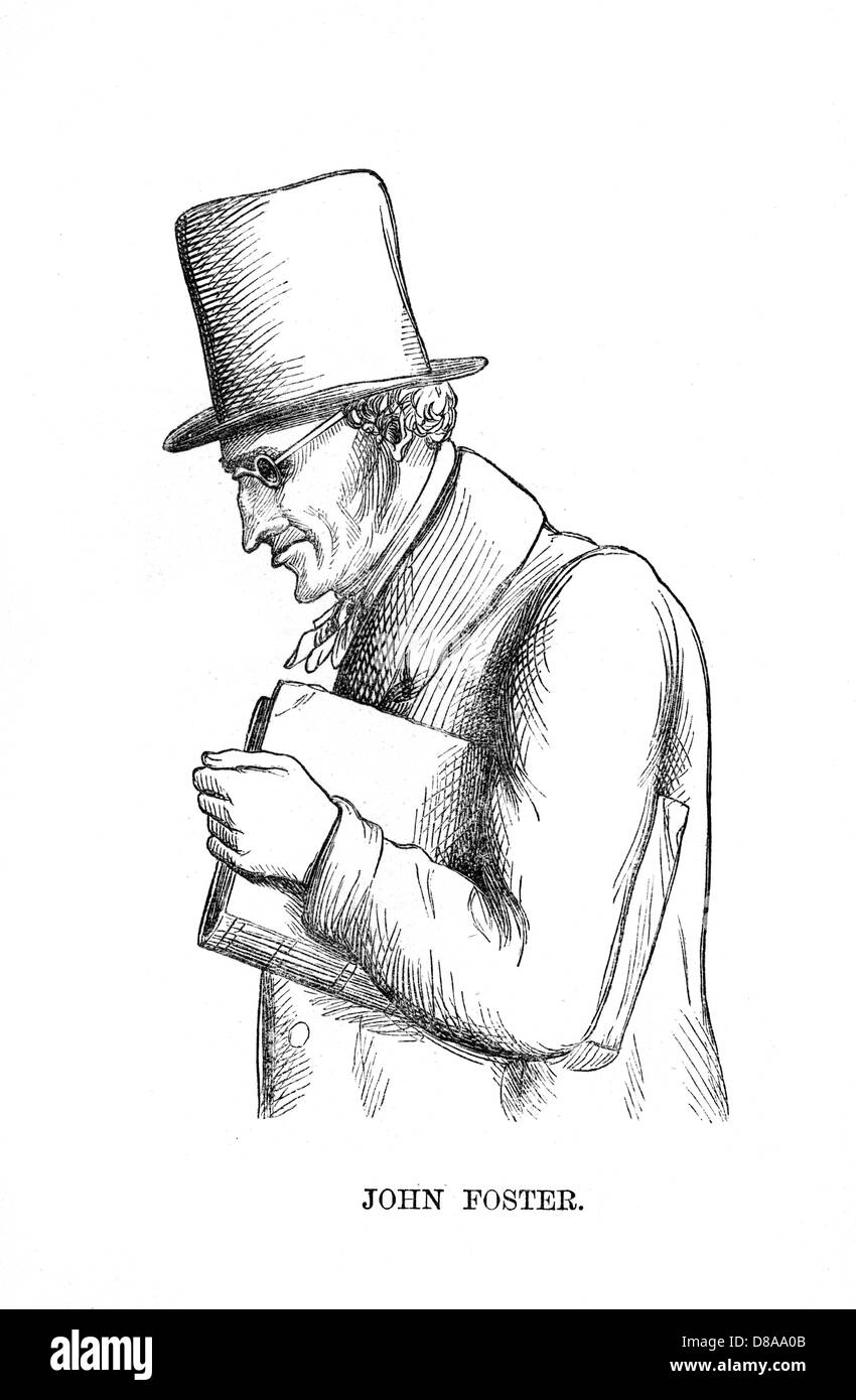 JOHN FOSTER, WRITER Stock Photo Alamy