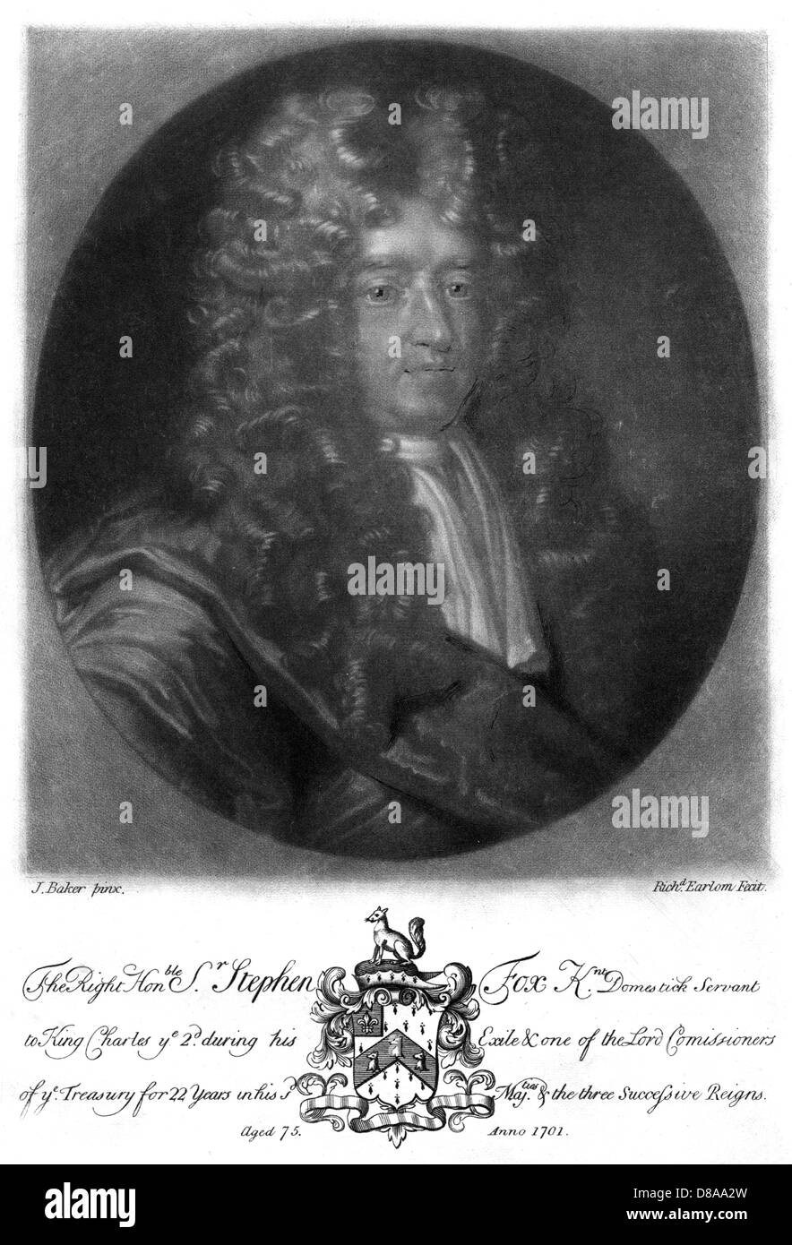 SIR STEPHEN FOX Stock Photo Alamy