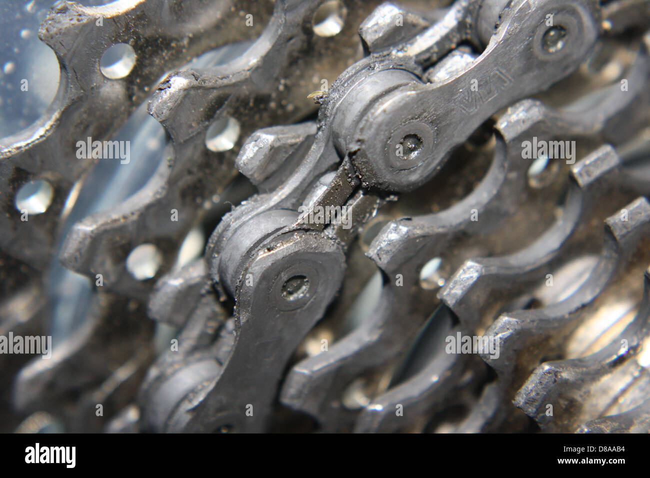 Bicycle gears hi-res stock photography 