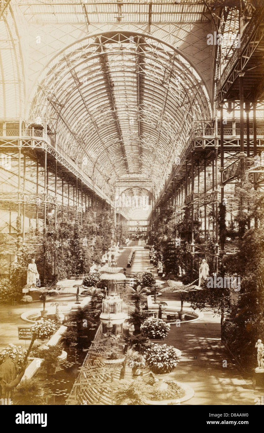 Crystal Palace Interior Stock Photo 56776412 Alamy