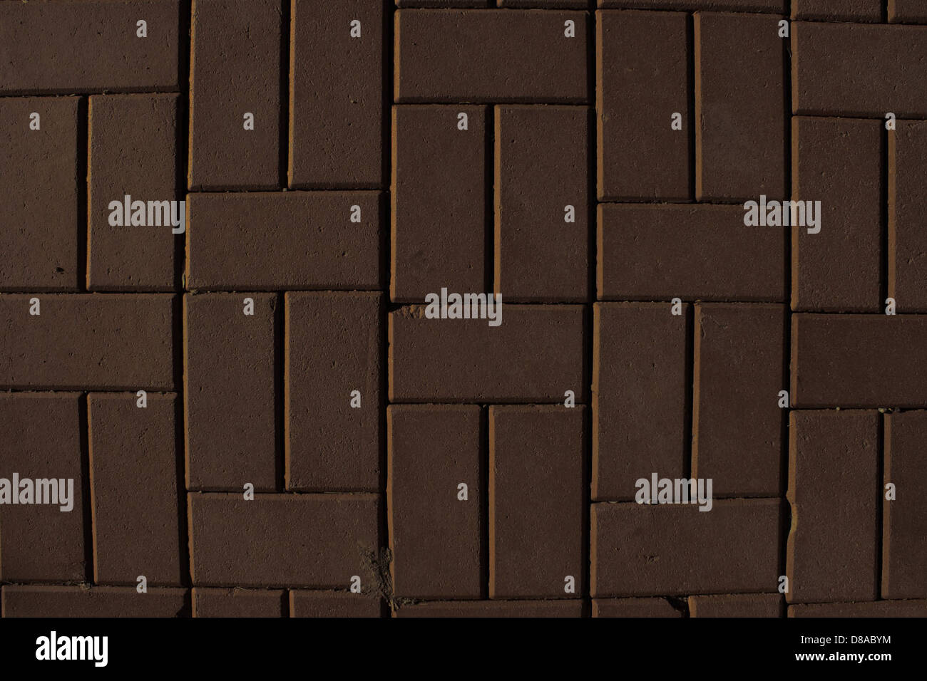 brown brick pavers sidewalk texture Stock Photo Alamy