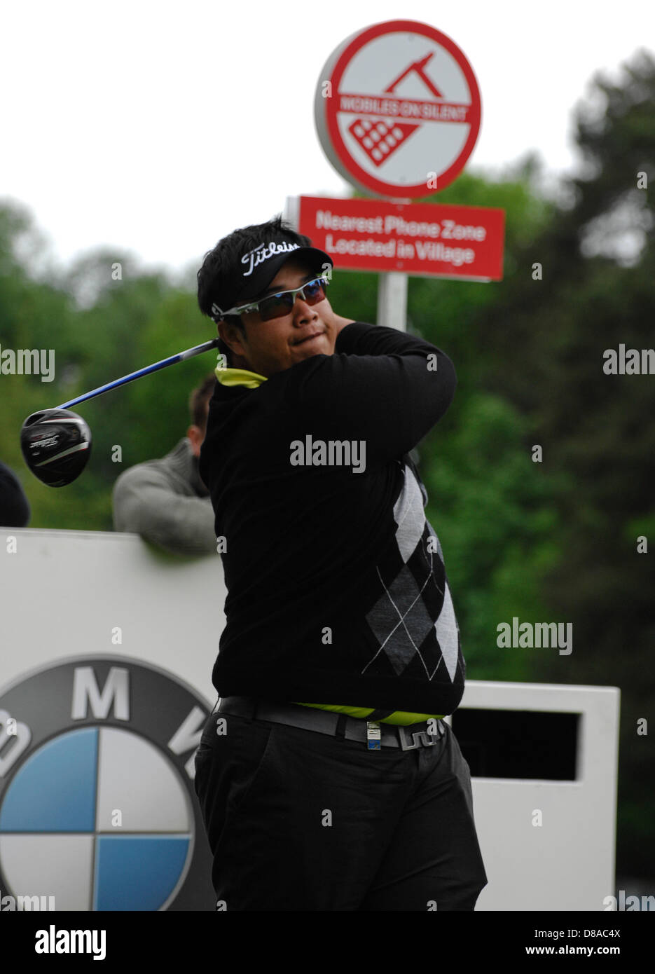 Wentworth, UK 21st May 2013.  practice ahead of the BMW Championships. Stock Photo