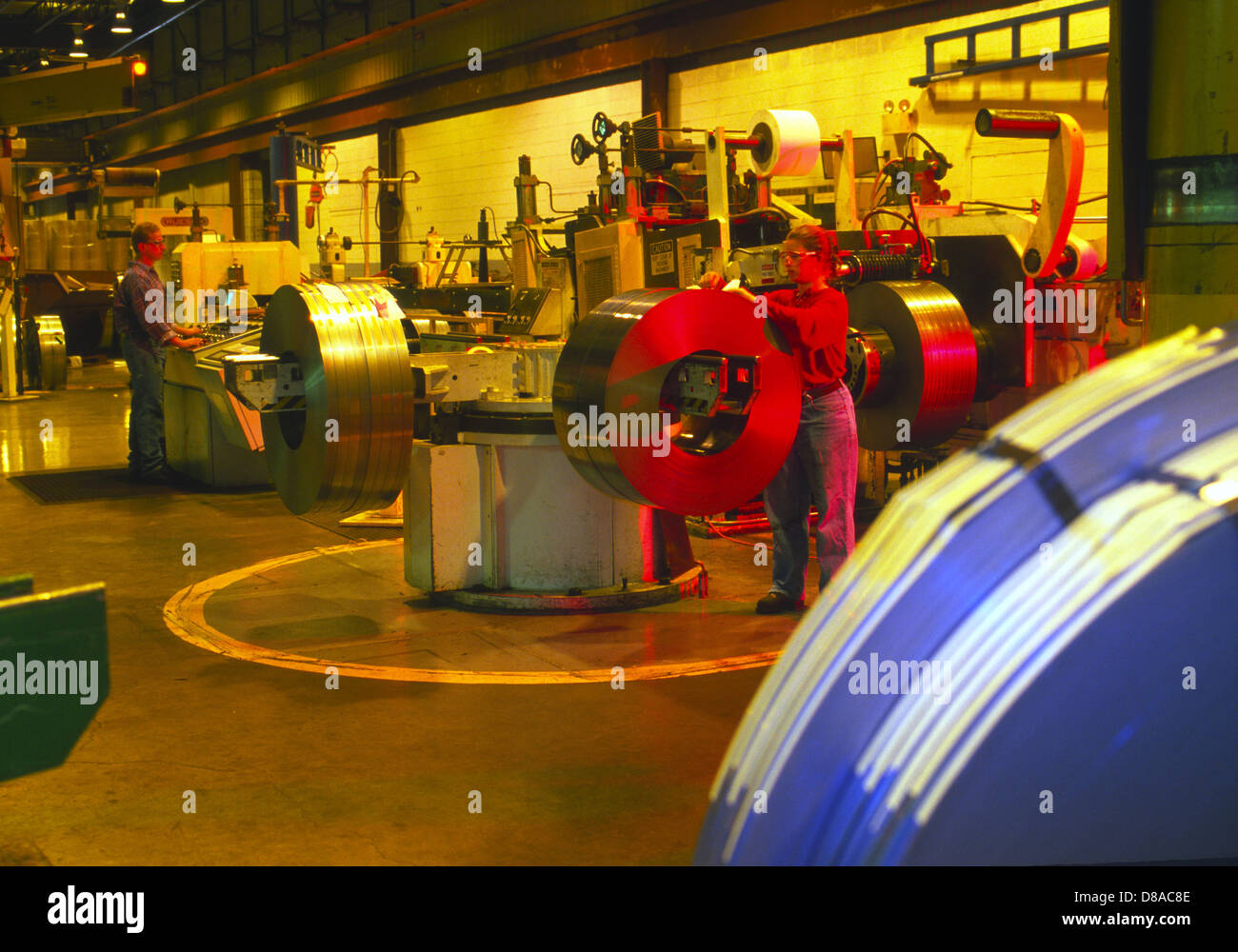 Metal fabricating factory Stock Photo Alamy