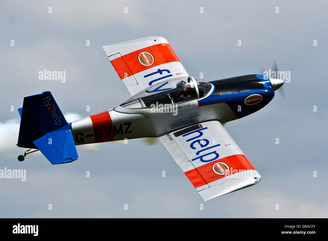 G-RVMZ Vans RV8 of the RV8tors Aerobatic Team Flying at Abingdon Airshow  Stock Photo - Alamy