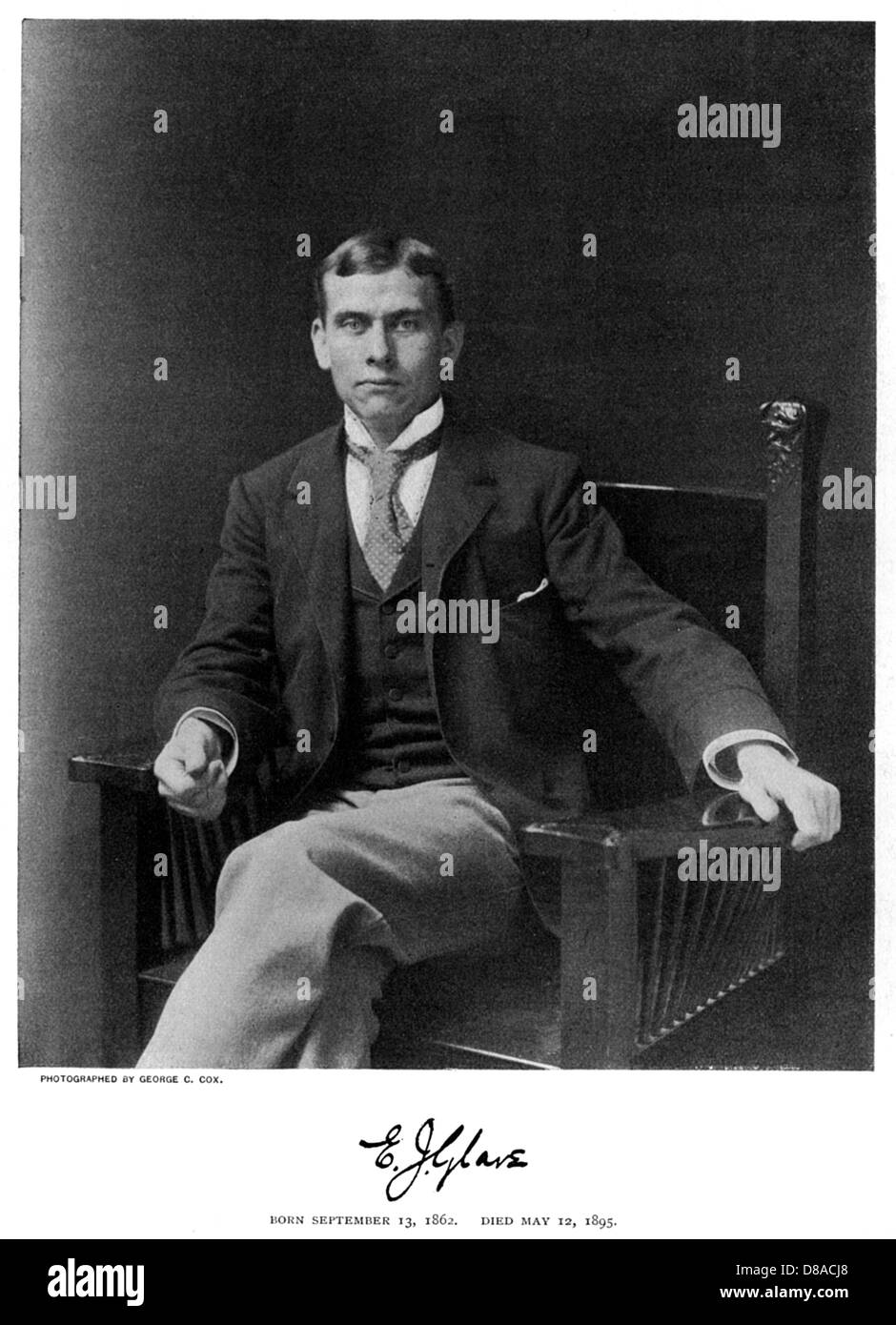 EDWARD JAMES GLAVE Stock Photo Alamy