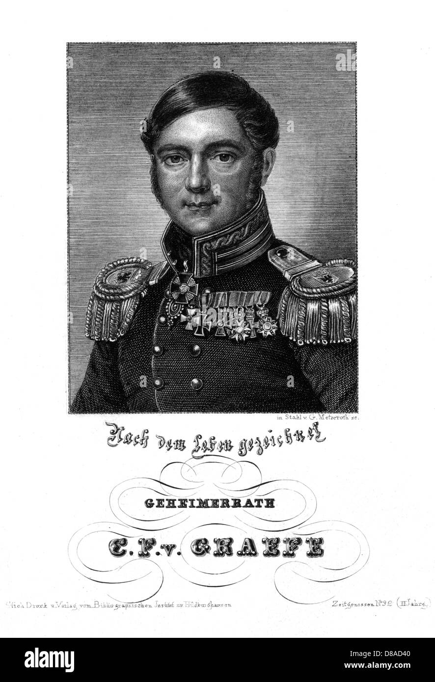 CARL FERDINAND GRAEFE 1 Stock Photo Alamy