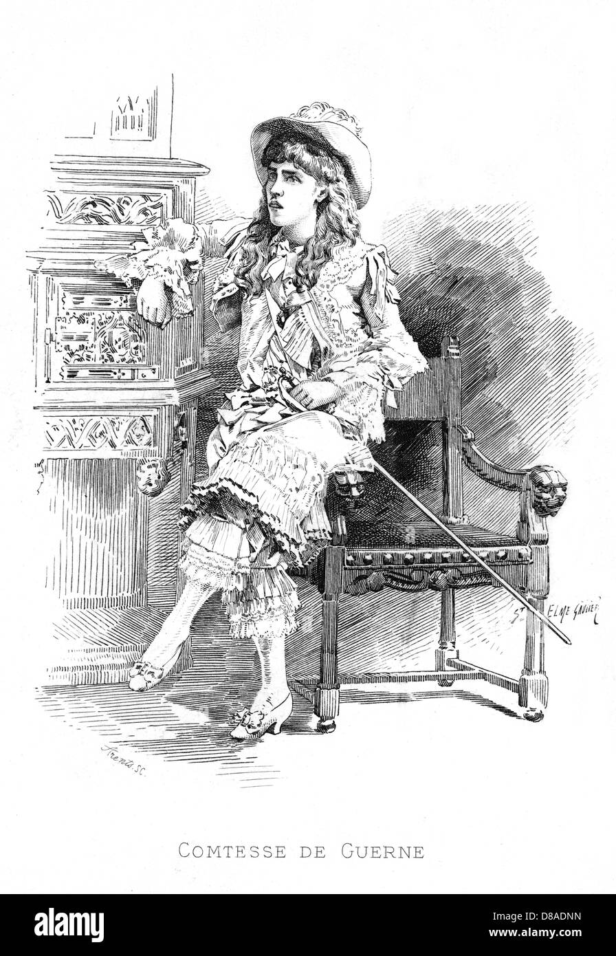 COMTESSE DE GUERNE - 2 Stock Photo