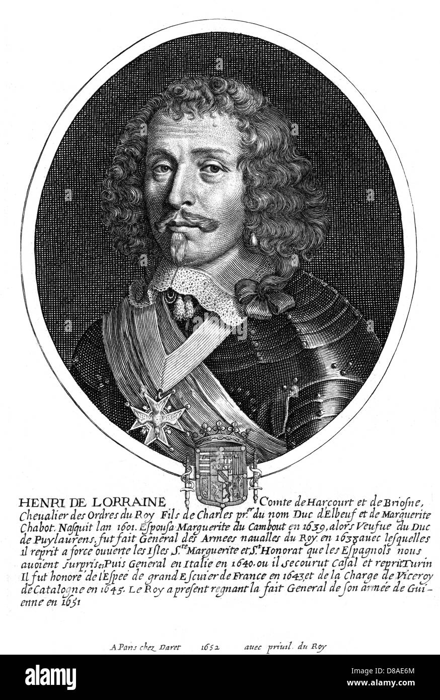 HENRI COMTE HARCOURT 4 Stock Photo Alamy